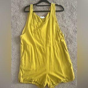 NWOT size small linen romper